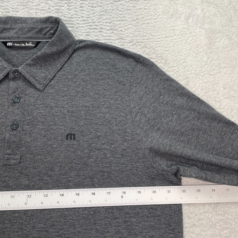 Travis Mathew Polo Shirt Men's Size Large Casual Stretch Lightweight - Picture 5 of 8